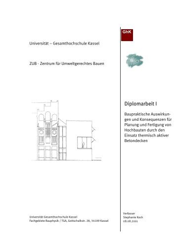 Diplomarbeit I - ZUB