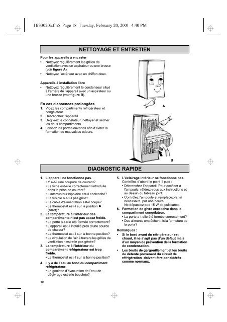 KitchenAid DPA 311 R/G - Fridge/freezer combination - DPA 311 R/G - Fridge/freezer combination FR (853940638010) Istruzioni per l'Uso