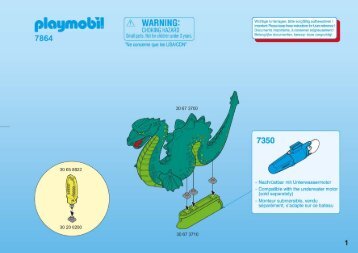 Playmobil 7864 Sea Serpent Nessie - Sea Serpent Nessie