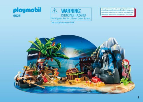 Playmobil 6625 Advent Calendar &amp;quot;Pirate Treasure Island&amp;quot; -  Advent Calendar &amp;quot;Pirate Treasure Island&amp;quot;