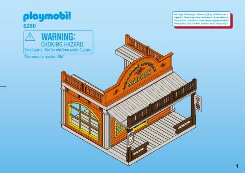 Playmobil 6280 Western Saloon Western Saloon