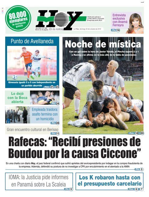 Rafecas “Recibí presiones de Boudou por la causa Ciccone”