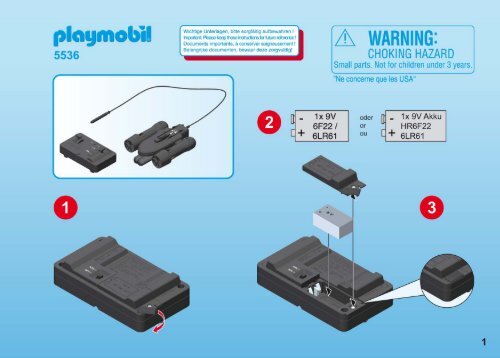 Playmobil 5536 RC Underwater Motor - RC Underwater Motor