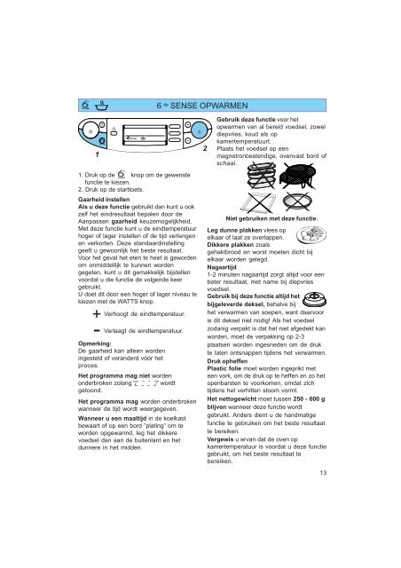 KitchenAid JT 359 alu - Microwave - JT 359 alu - Microwave NL (858735915640) Mode d'emploi