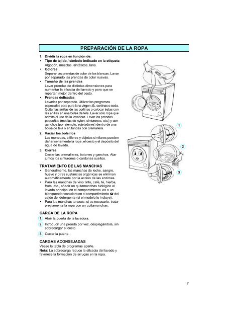 KitchenAid AWM 466/3 - Washing machine - AWM 466/3 - Washing machine ES (857046641000) Istruzioni per l'Uso