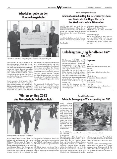 Blickpunkt Ausgabe 10-2012.pdf - Stadt Winnenden