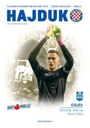 Hajduk program 06
