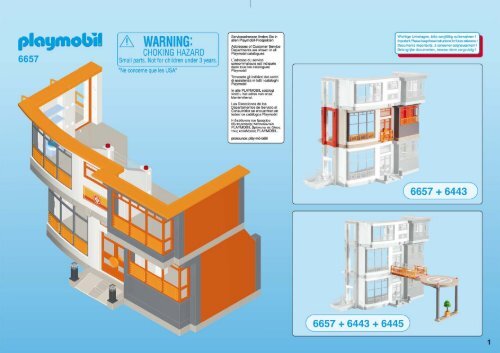 playmobil children's hospital 6657
