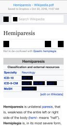 Hemiparesis - Wikipedia