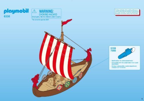 playmobil viking longboat