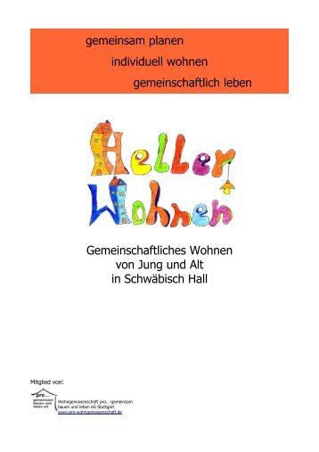 pro... gemeinsam bauen und leben eG - Heller Wohnen