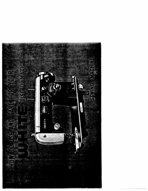 Singer W672 - English - User Manual
