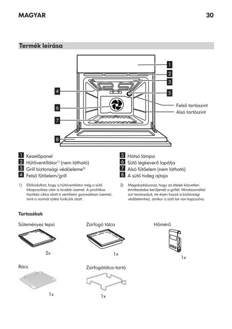 KitchenAid OVN 908 W - Oven - OVN 908 W - Oven CS (857911701010) Scheda programmi