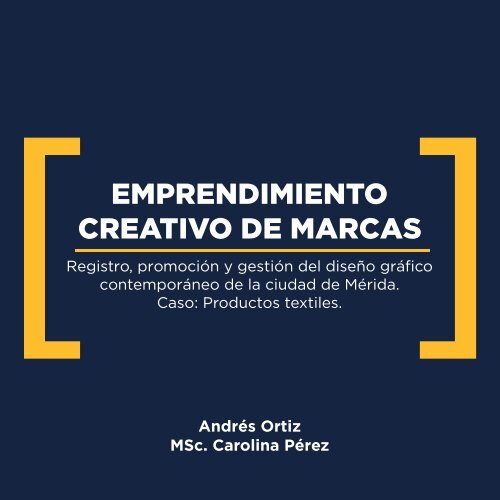 EMPRENDIMIENTO CREATIVO DE MARCAS