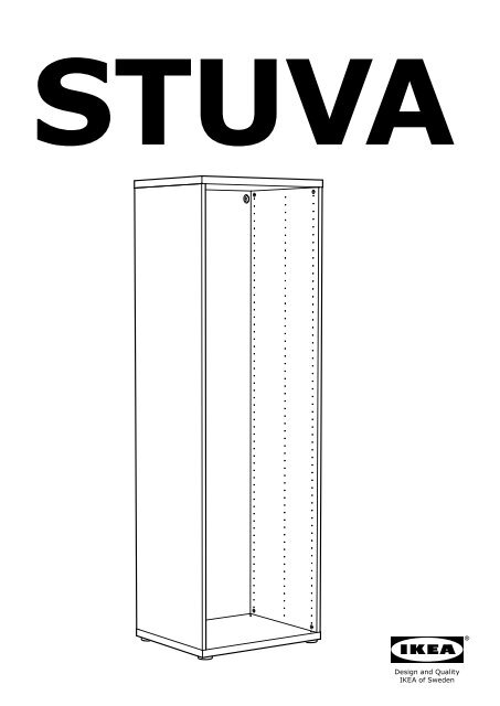 Ikea STUVA - S49172033 - Assembly instructions