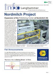 Nordmilch Project - Langhammer