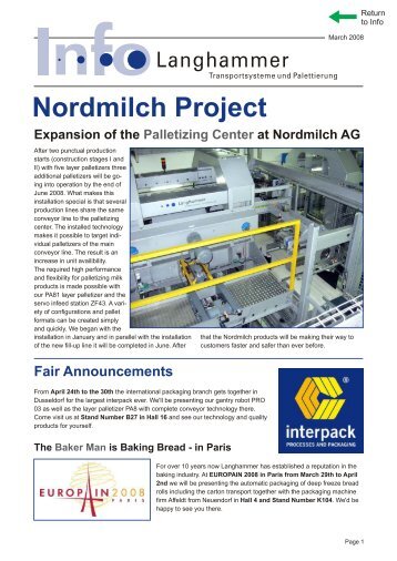 Nordmilch Project - Langhammer