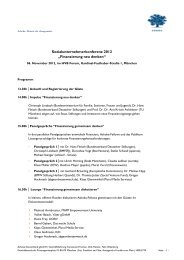 Das Programm der Ashoka Sozialunternehmerkonferenz