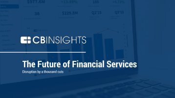 The Future of Financial Services