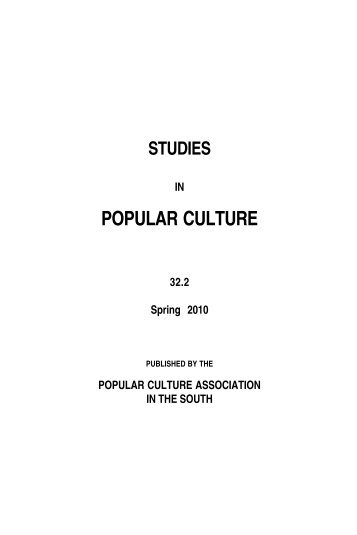 Go here to find a pdf of the - Popular/American Culture Association ...