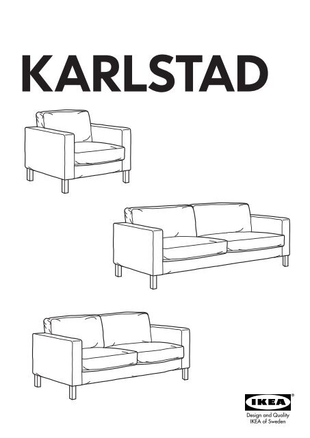 Ikea KARLSTAD - 60323016 - Assembly instructions