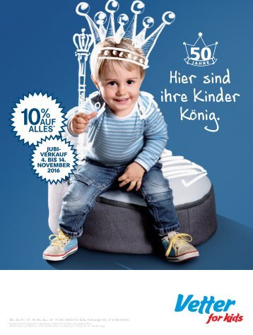 Vetter for Kids Weinheim - Jubiläumsangebote