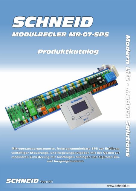 SCHNEID Modulregler MR07