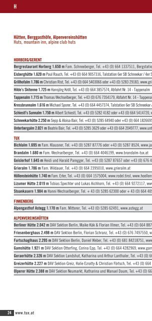 Info Guide Sommer & Winter 2023-24