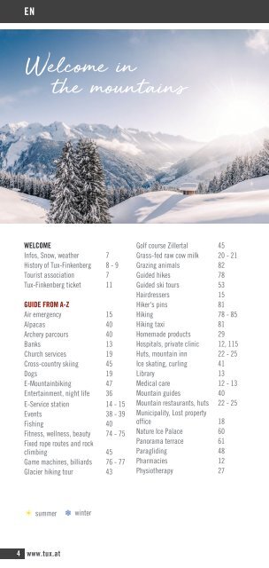 Info Guide Sommer & Winter 2023-24