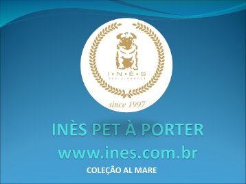 CATALOGO INES - COLEÇÃO AL MARE -2016-