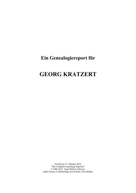 Georg Kratzert