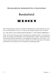 Bundesland: Hessen - Landsmannschaft Westpreußen e.V.