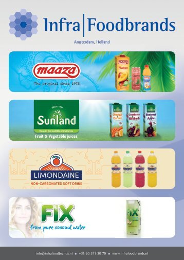 Infra Foodbrands 2016