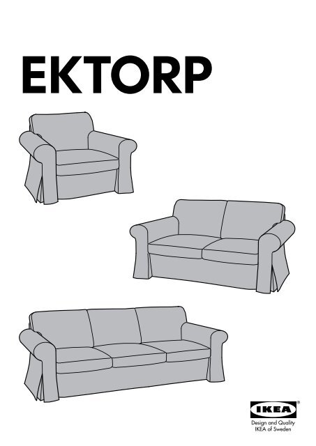 Ikea EKTORP 20322274 Assembly instructions