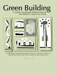 Ecology Action- Green Building Guide