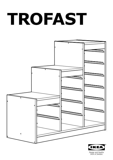 Ikea Trofast S39119729 Assembly Instructions