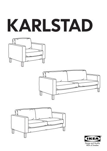 Ikea KARLSTAD - S39132702 - Assembly instructions