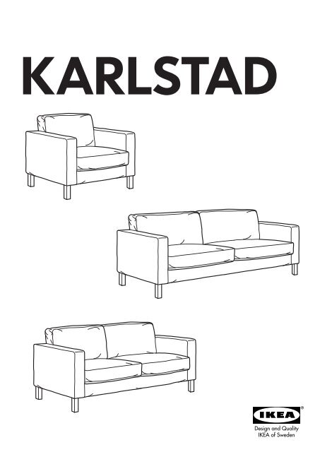 Ikea Karlstad S39132702 Assembly Instructions