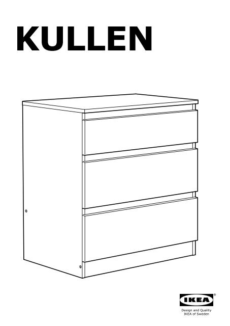 Ikea KULLEN - 80322134 - Assembly instructions