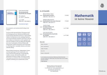 Mathematik - Oldenbourg Verlag