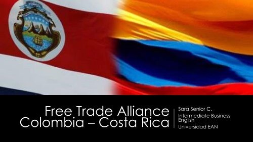 FTA Colombia – Costa Rica