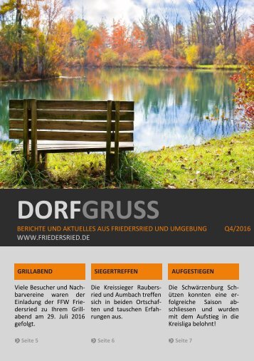 Dorfgruß Q4/2016