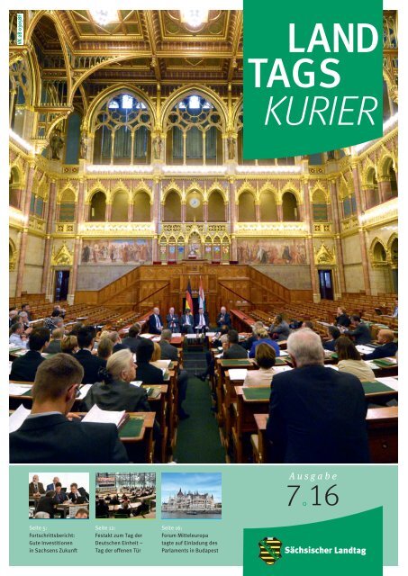 Landtagskurier, Ausgabe 7/2016