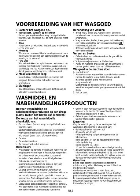 KitchenAid KOBLENZ 2470 - Washing machine - KOBLENZ 2470 - Washing machine NL (858365620000) Istruzioni per l'Uso