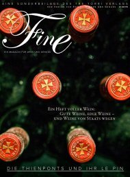FINE - Ein Magazin für Wein und Genuss