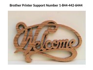 Call Brother Printer Technical Support 1-844-442-6444