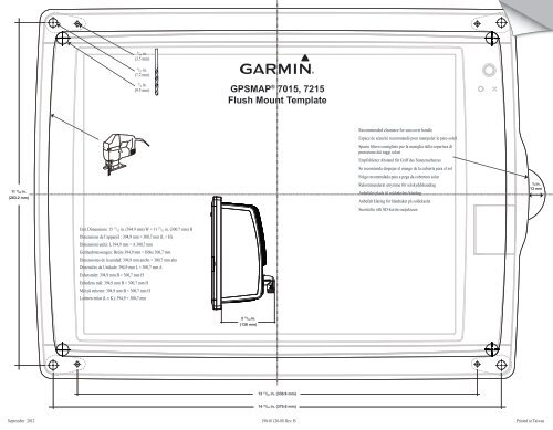 Garmin GPSMAP® 7215 Manual and user guide - ManualsMania