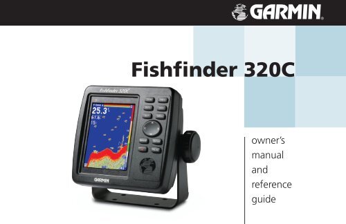 Garmin Fishfinder 320C - Owner's Manual