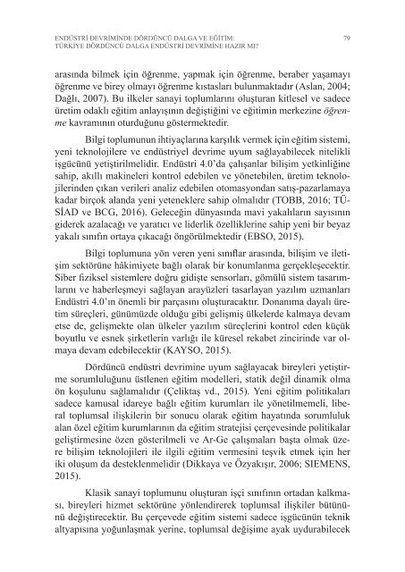 Eğitim ve İnsani Bilimler Dergisi