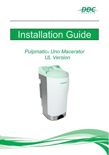 Installation Guide UNO UL 110v V1.1